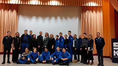 Встреча с молодёжью автомобильного завода