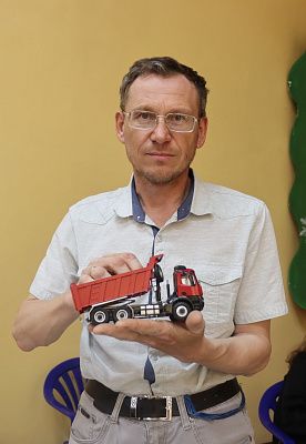 Автотехника КАМАЗ на Всероссийском слёте моделистов