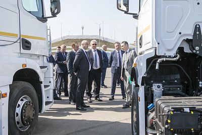 Белорусская делегация на «КАМАЗе»