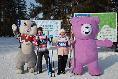 Лыжные гонки в День защитника Отечества