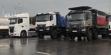 «КАМАЗ» представил автотехнику поколения К5 в Набережных Челнах