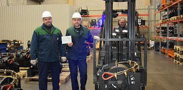 В ПАО «ТМЗ» выпущена 500-я автомобильная лебёдка тяговым усилием до 30 тонн