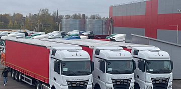 Автотехника КАМАЗ поколения К5 для российской транспортной компании