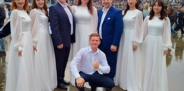 Камазовцы приняли участие в праздничной программе в честь Дня Республики