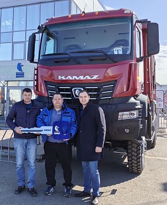 Полноприводный КАМАЗ-65952 пройдёт испытания на Ковыктинском месторождении