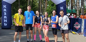 Команда «КАМАЗа» вошла в топ-4 экстремального забега «Кросс корпораций»