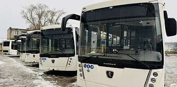 В Череповец поступили газомоторные автобусы НЕФАЗ