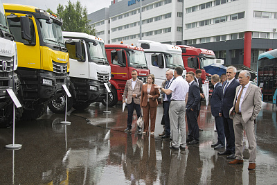«КАМАЗ» посетили участники Всероссийского конкурса профмастерства