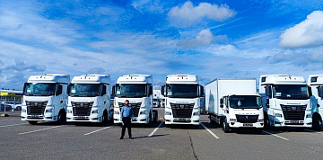 15 КАМАЗов в лизинг для Ленинградской области