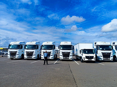 15 КАМАЗов в лизинг для Ленинградской области