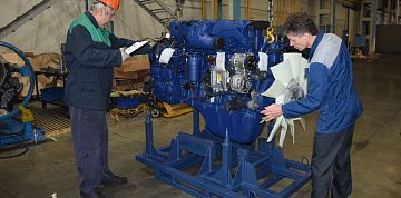 В ПАО «ТМЗ» спроектирована новая универсальная подставка для двигателей V8 и Р6
