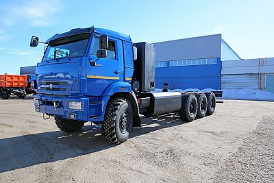 Создано новое спецшасси КАМАЗ с подкатной осью
