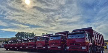 В Белоруссии растёт спрос на рестайлинговые самосвалы КАМАЗ 