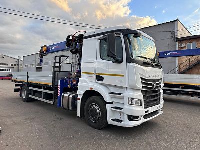 Новая модель автомобиля КАМАЗ-53251 с КМУ выведена на рынок