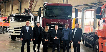 «КАМАЗ» посетила делегация ООО «ЭкоЛайф»