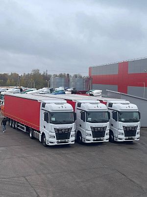 Автотехника КАМАЗ поколения К5 для российской транспортной компании