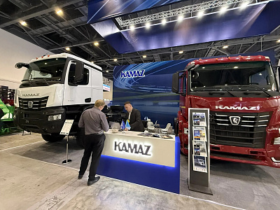 «КАМАЗ» представляет автомобили поколения К5 на выставке KazAgro