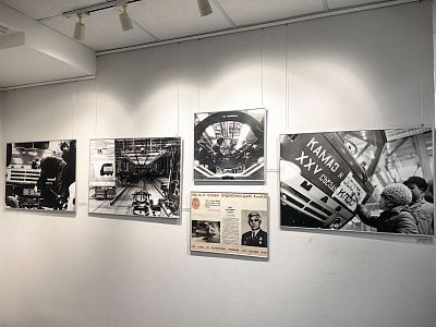 Состоялось открытие выставки, посвящённой 50-летию первого автомобиля КАМАЗ