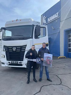 Парк сибирского перевозчика пополнил автомобиль КАМАЗ-54901