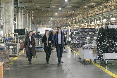 Делегация Рудненского индустриального университета на «КАМАЗе»