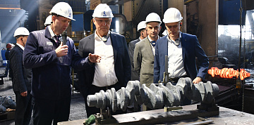 Сергей Когогин посетил кузнечный завод «КАМАЗа»