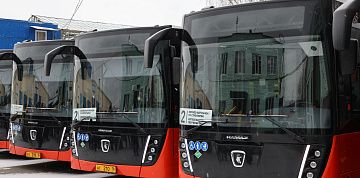 «КАМАЗ» поставил 12 городских автобусов НЕФАЗ-5299 в автопарк Зеленодольска