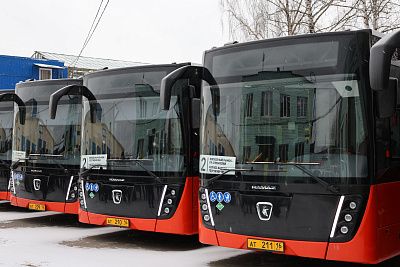 «КАМАЗ» поставил 12 городских автобусов НЕФАЗ-5299 в автопарк Зеленодольска