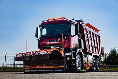 Тестируется новейшая спецтехника КАМАЗ