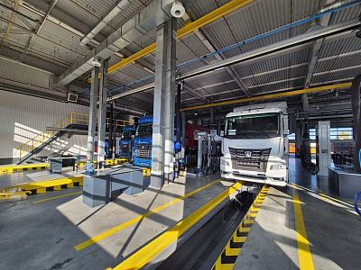 «КАМАЗ» открыл новый высокотехнологичный дилерский центр в Челябинске
