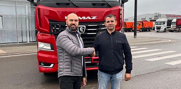 КАМАЗ новейшего поколения отгружен краснодарской компании